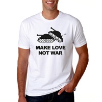 Vtipné tričko - Make love not war